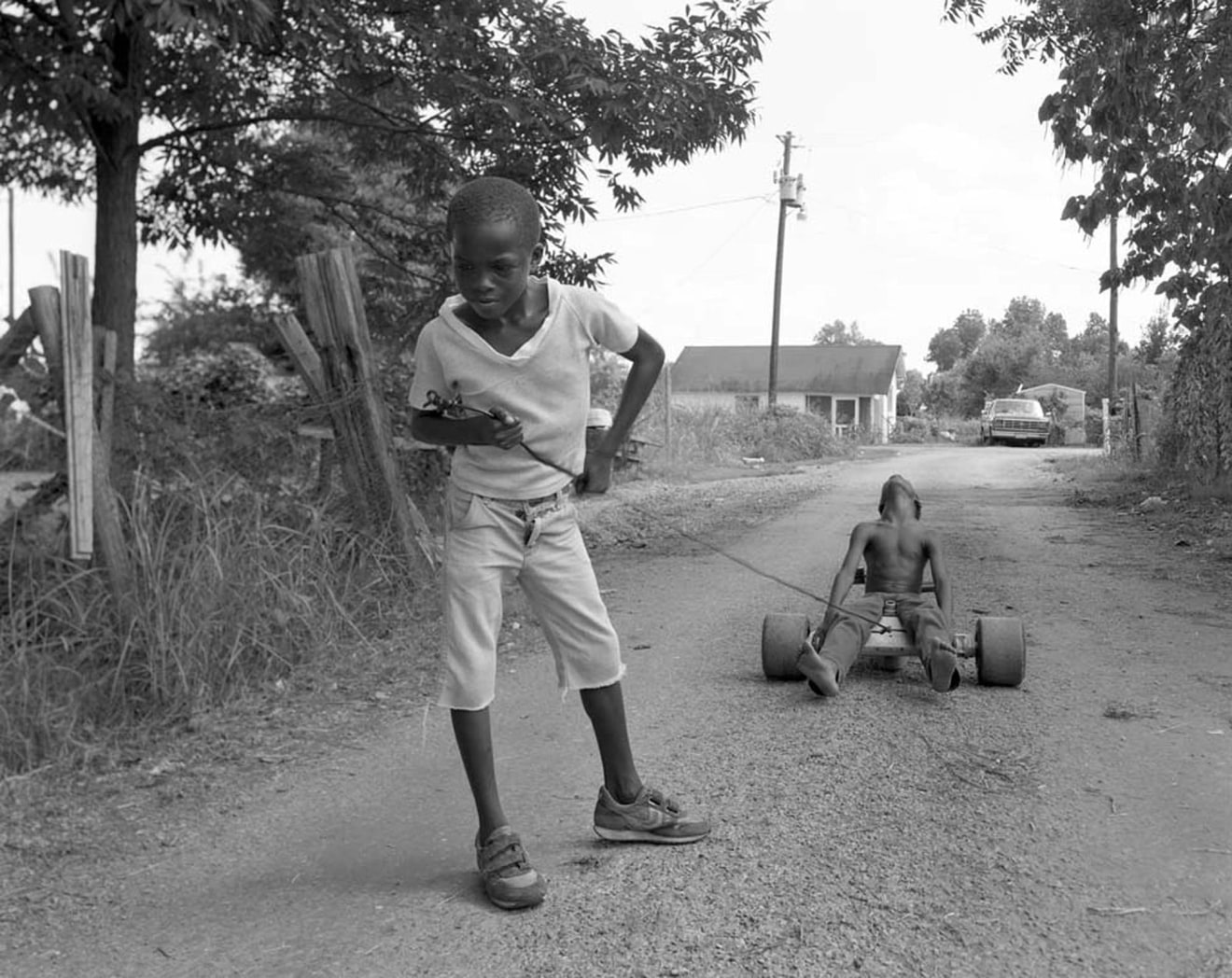 Vicksburg, Mississippi - Alan Pulling Friend, 1983