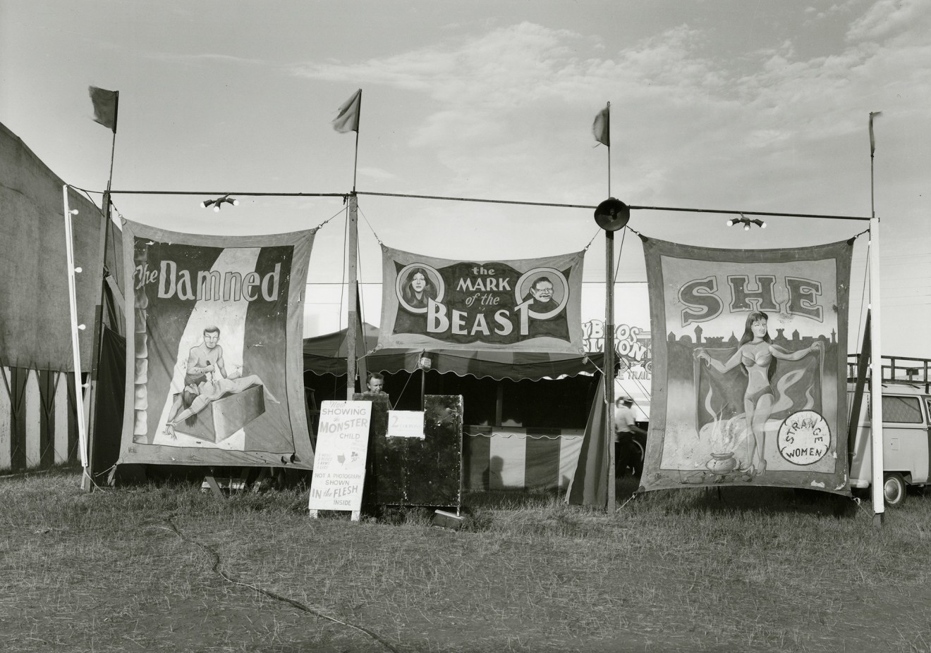 Mark of the Beast, c. 1970, vintage gelatin silver print