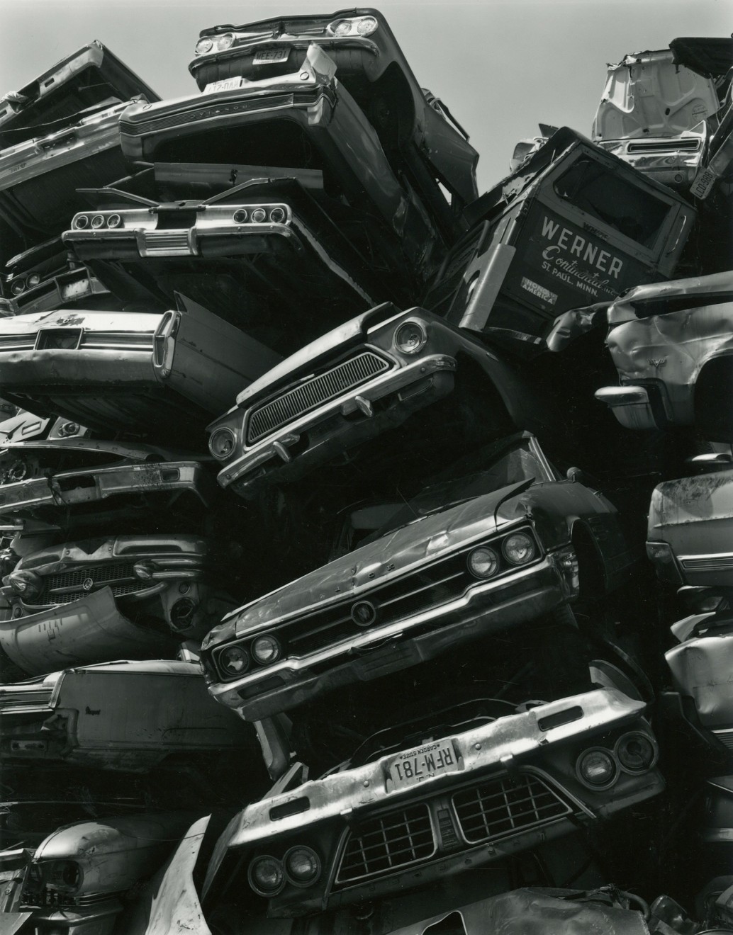 Junked Cars, Newark, NJ, 1973