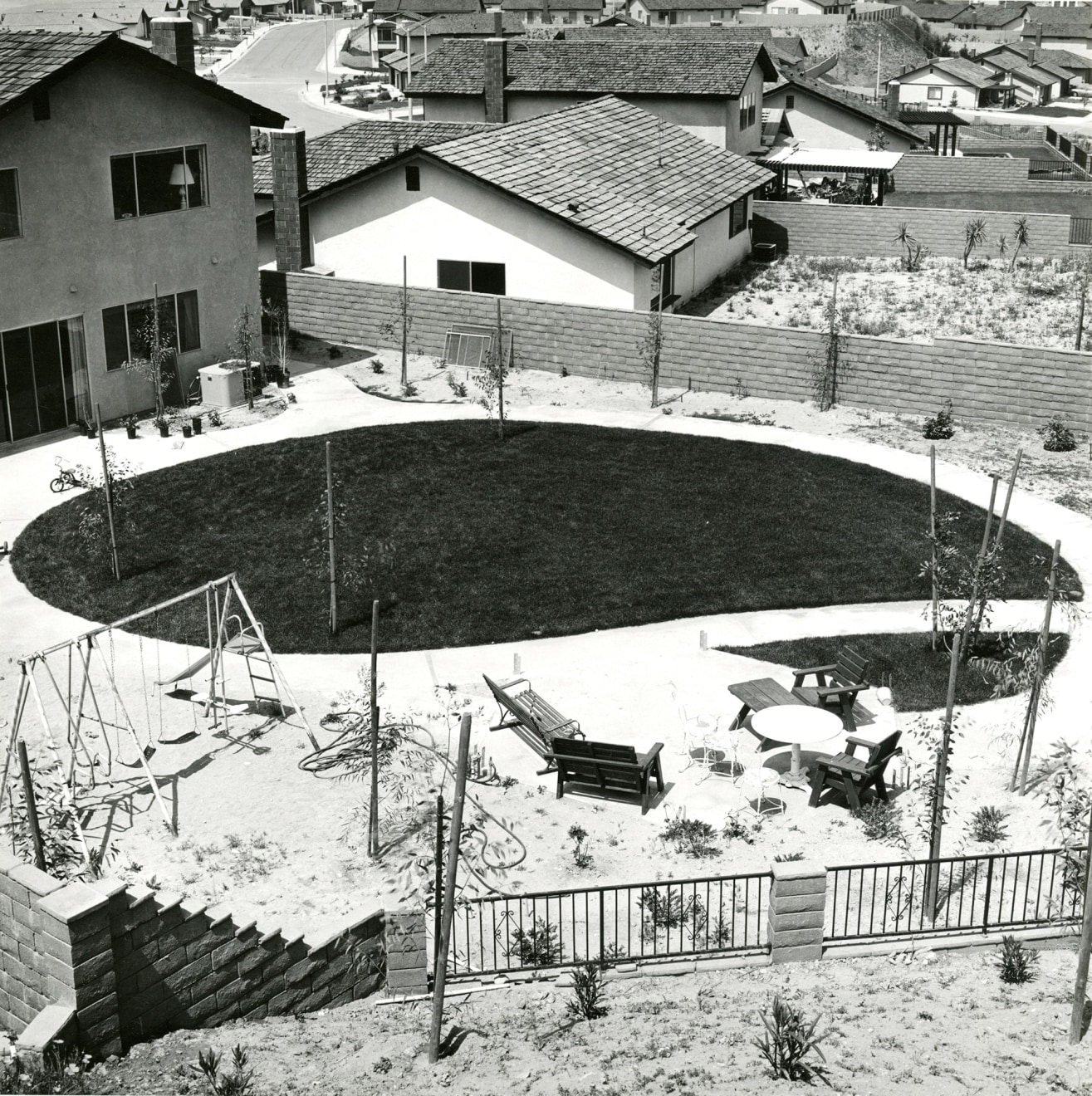 Backyard Diamond Bar, 1980