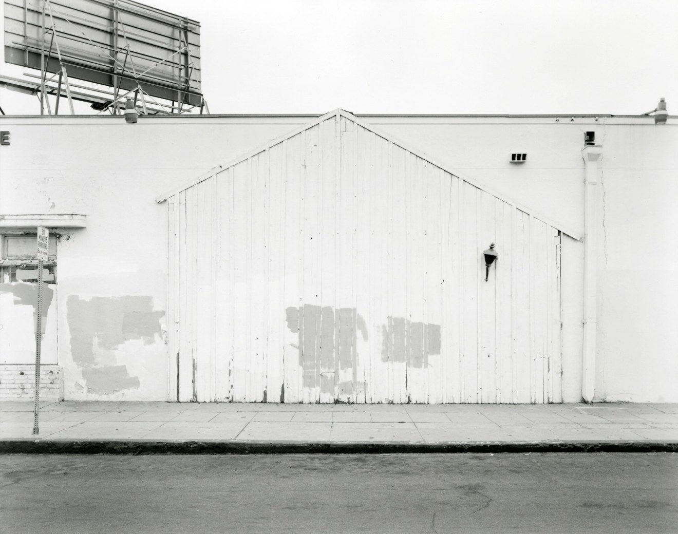 Industrial Building, San Diego, 2016, gelatin silver contact print