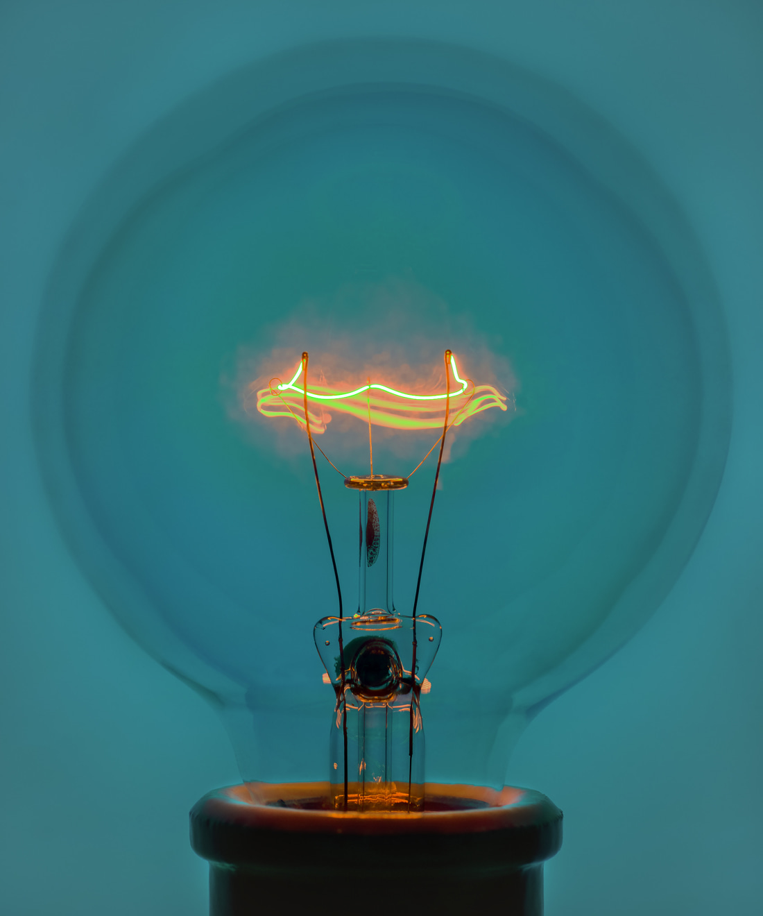 Light Bulb 1 Blue (version 2), 2018