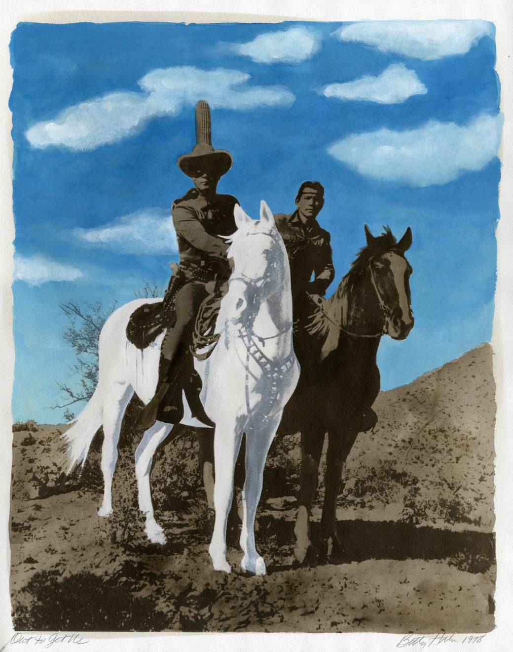 Betty Hahn, Out to Get Us, from the series, Who Was That Masked Man? I Wanted to Thank Him.