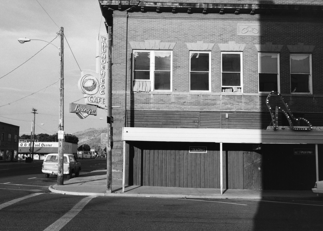 Thunderegg Cafe, Vale, Oregon, 1987