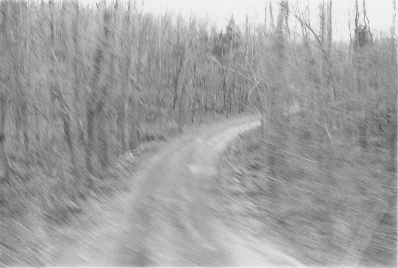 Bend in the Road, 1979, vintage gelatin silver print