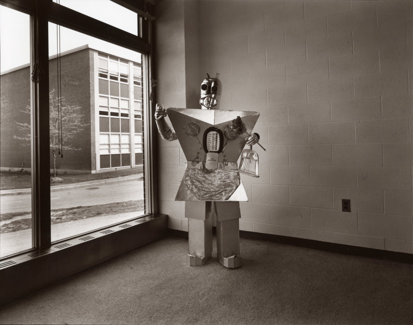 untitled (from the series, Uranium Robots), 1976, vintage gelatin silver print