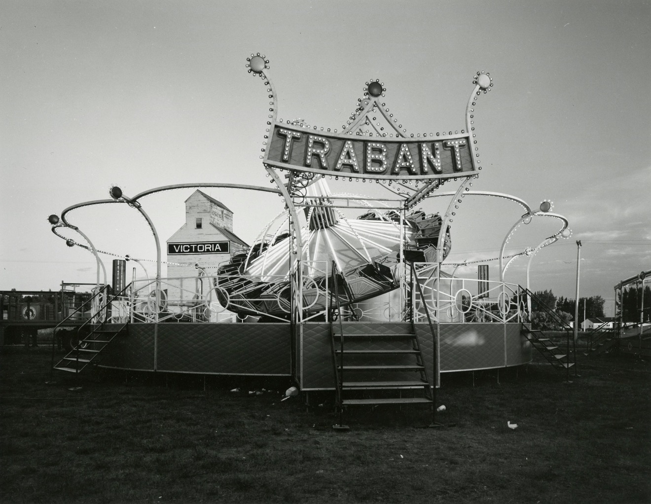 Trabant, Flaxton, North Dakota, 1977, vintage gelatin silver print