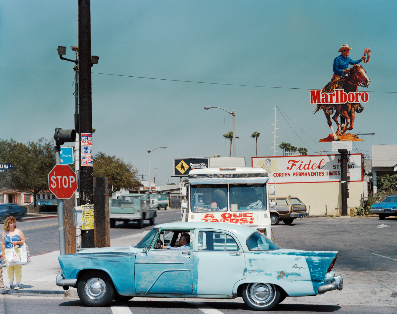 Indiana Street at Brooklyn Avenue, East Los Angeles, June 26, 1987