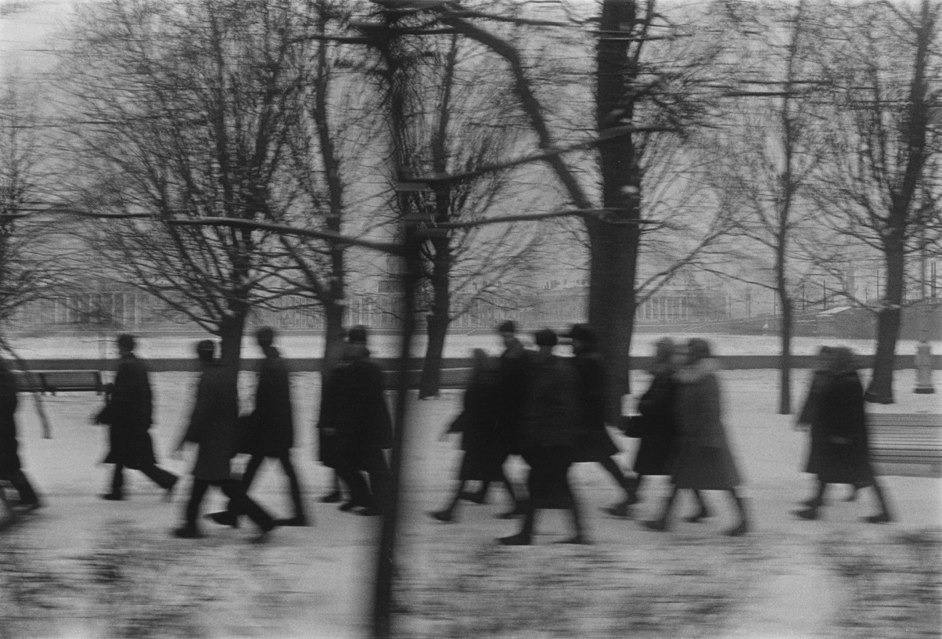 Pedestrians, from Moving Points of View, 1973