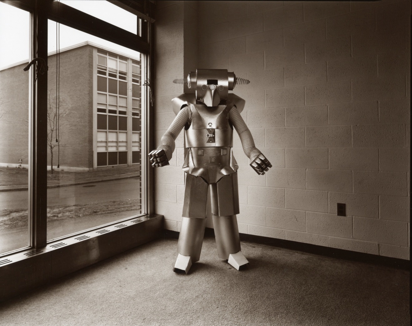 untitled (from the series,&nbsp;Uranium Robots), 1976, vintage gelatin silver print