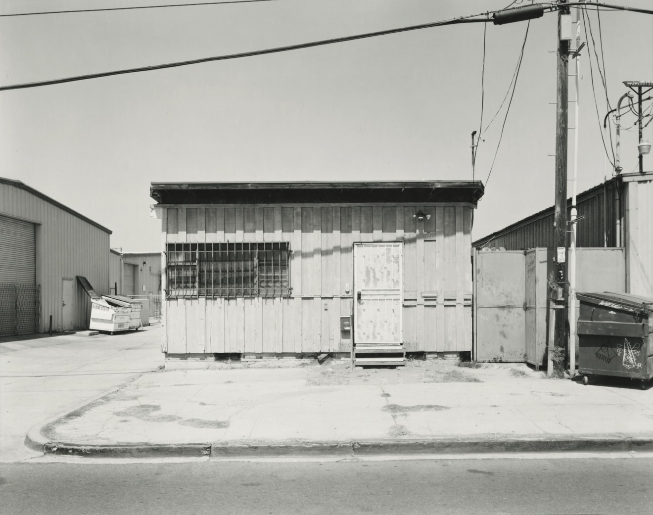 Industrial Building, San Diego, CA, 2019, gelatin silver contact print