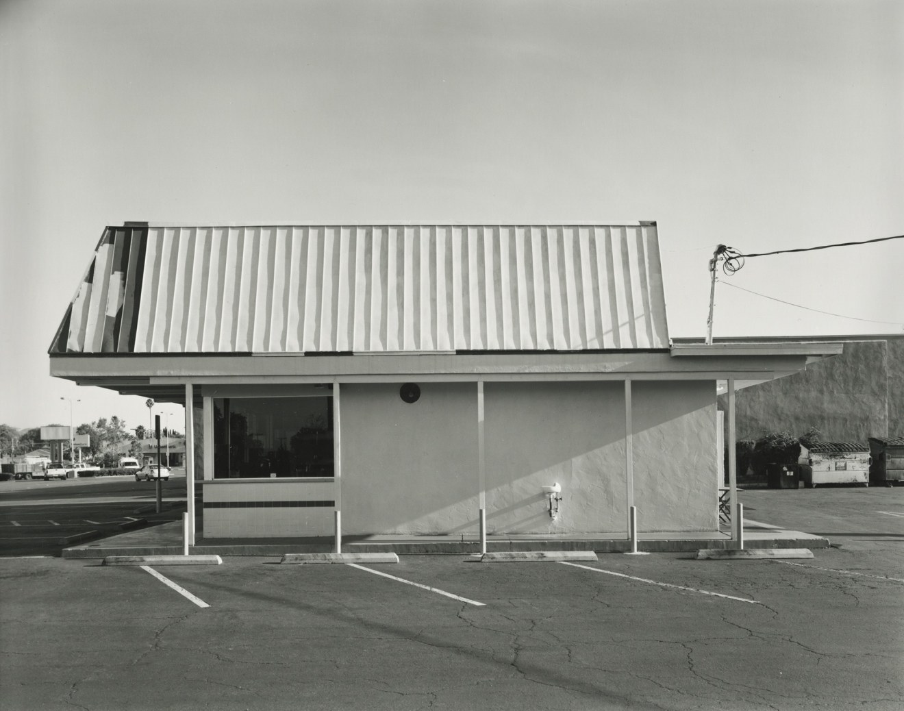 Ice Cream Parlor, Allied Gardens, 2018, gelatin silver contact print