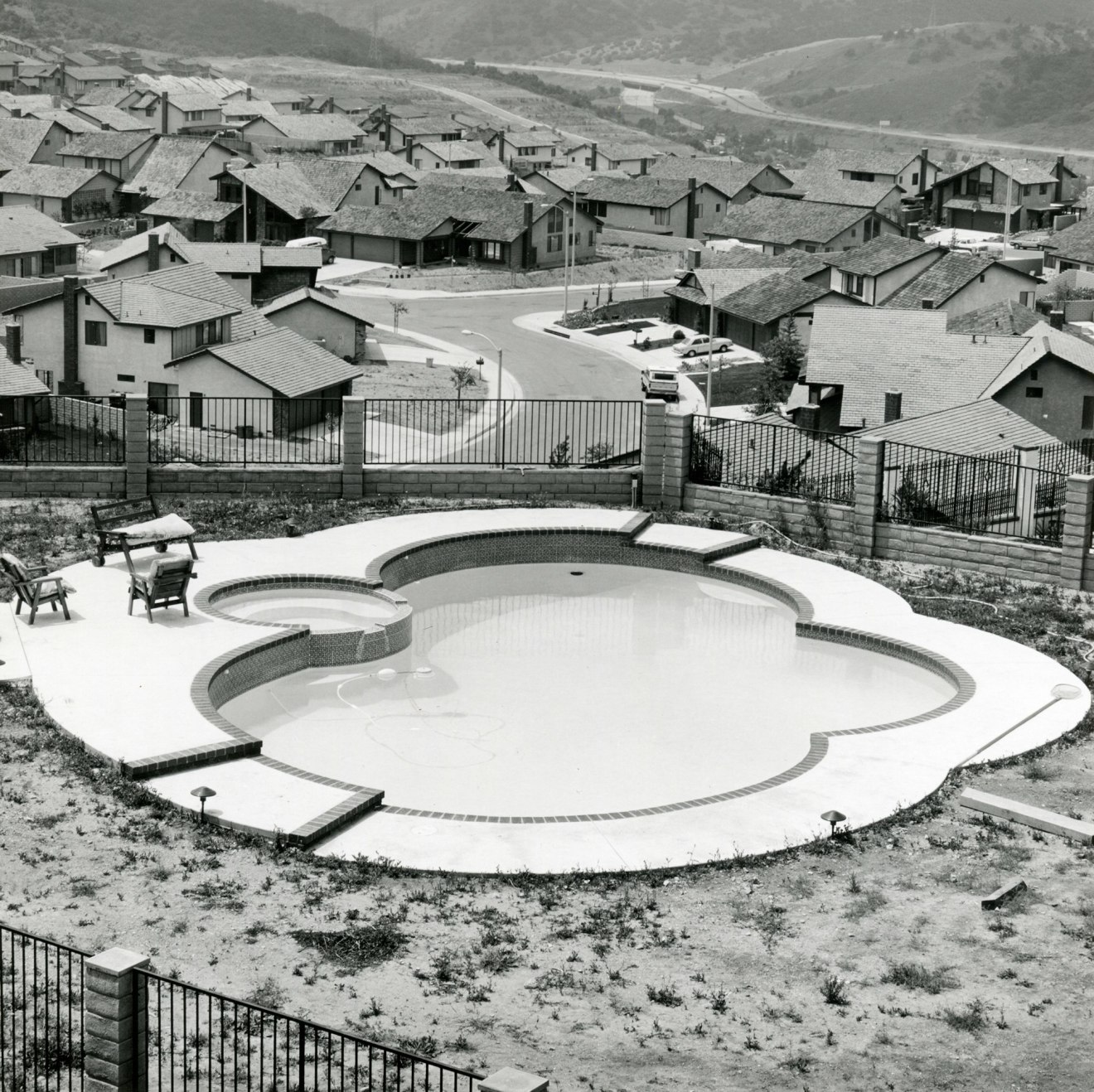 Backyard Diamond Bar, 1980