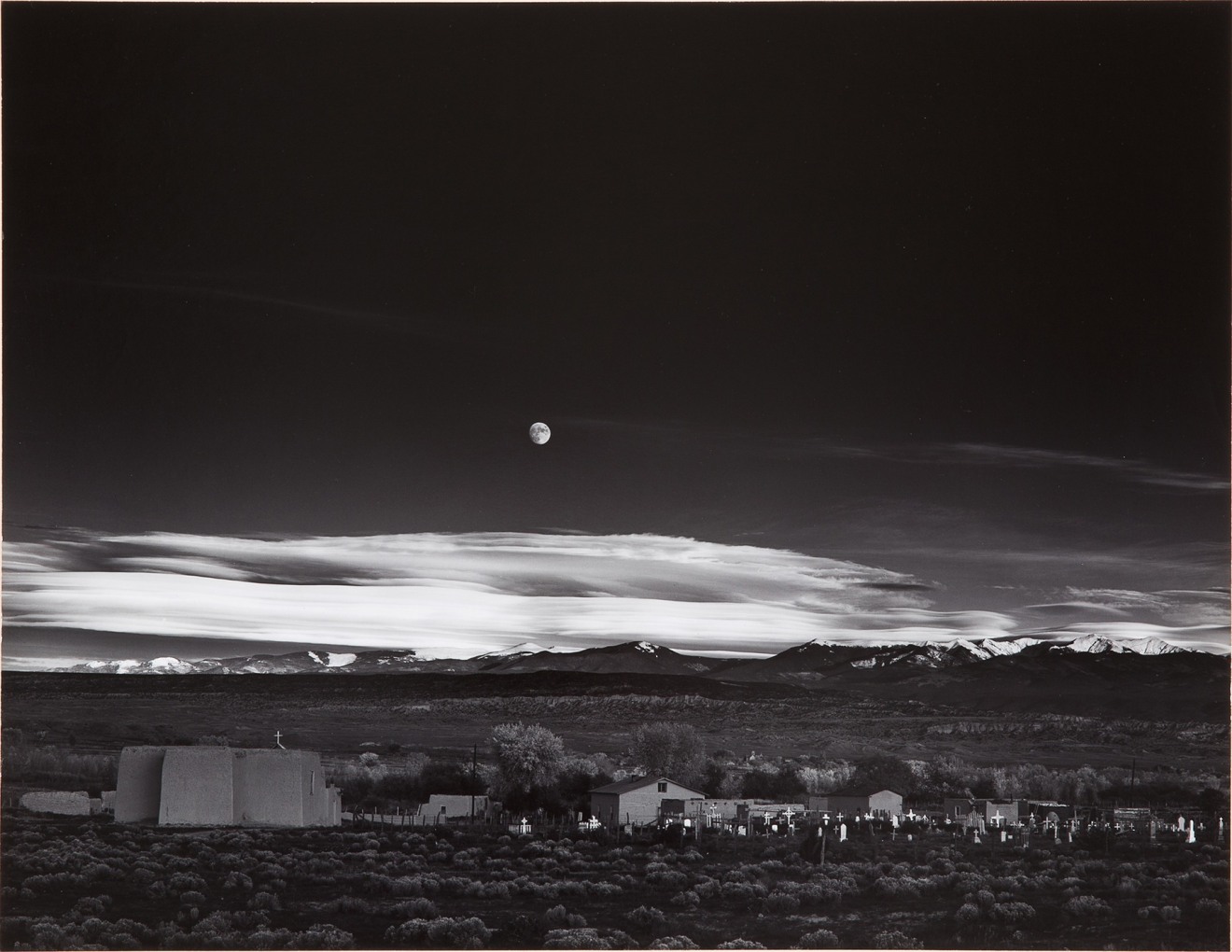 Moonrise, Hernandez, New Mexico, 1941
