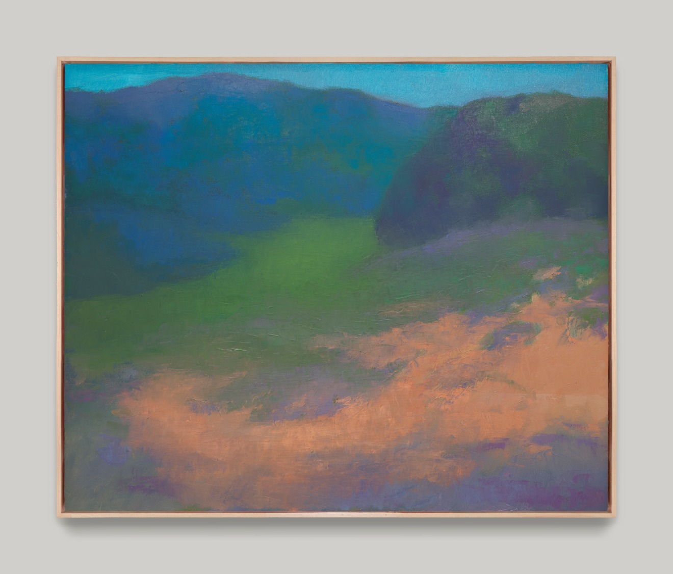 Painting by Richard Mayhew titled Mission Valley from 1993