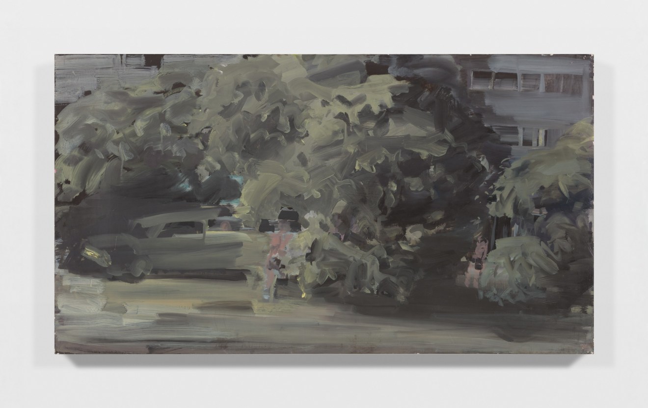 David Deutsch, Untitled, 2008, Oil on linen. 25 x 45 in (63.5 x 114.3 cm) Galerie Eva Presenhuber