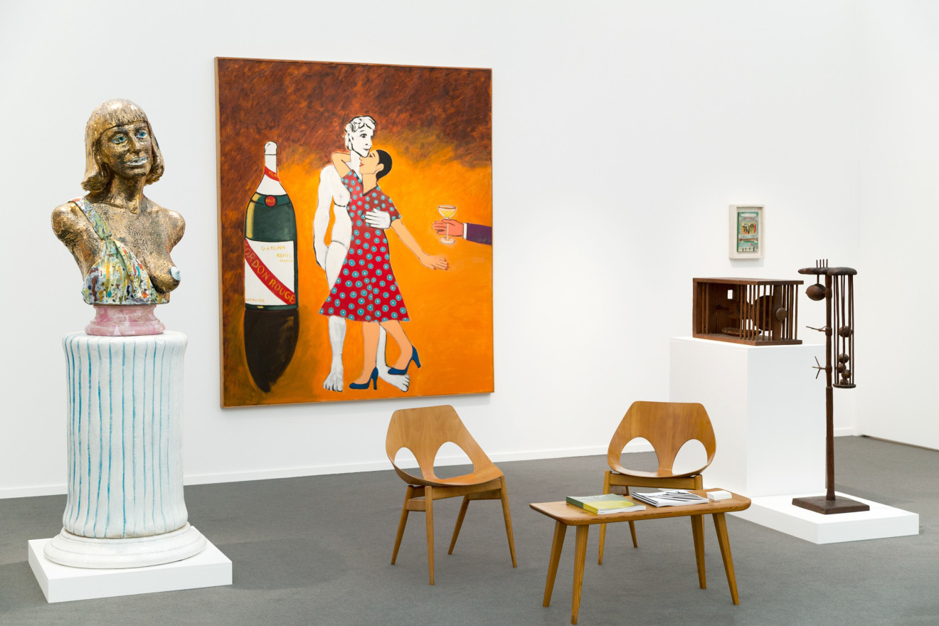 Installation view of Frumkin's Funk, Frieze Masters, London, 2018