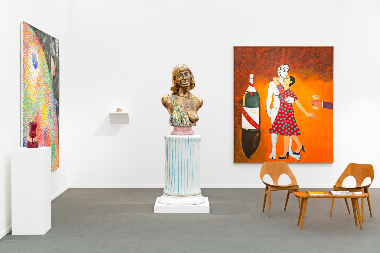 Installation view of Frumkin's Funk, Frieze Masters, London, 2018