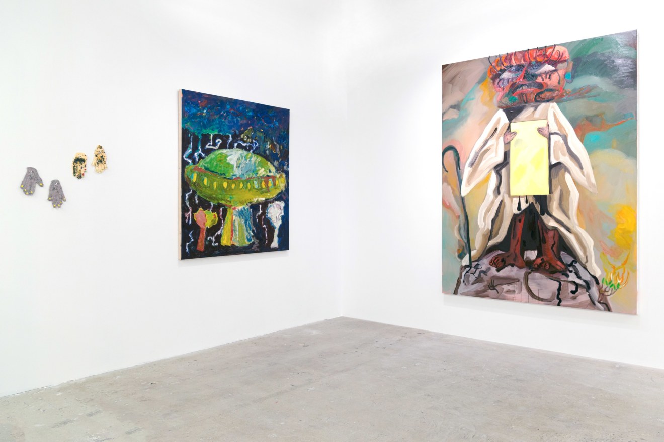 Installation view of Out of Control, curated by Peter and Sally Saul, New York, Venus Over Manhattan, 2018