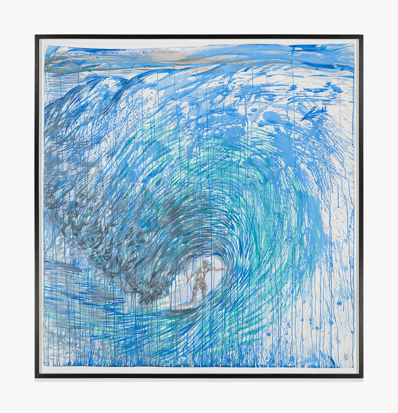 Raymond Pettibon No Title (Sometimes approaching the&hellip;)