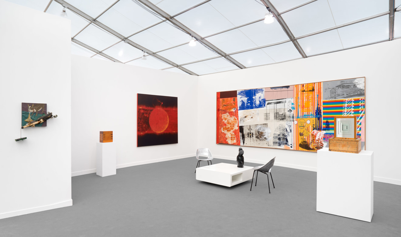 Installation view of Venus Over Manhattan at Frieze, New York, 2017