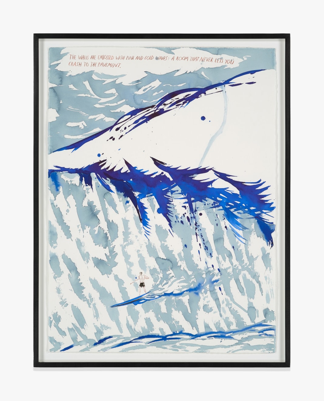 Raymond Pettibon No Title (The walls are&hellip;)