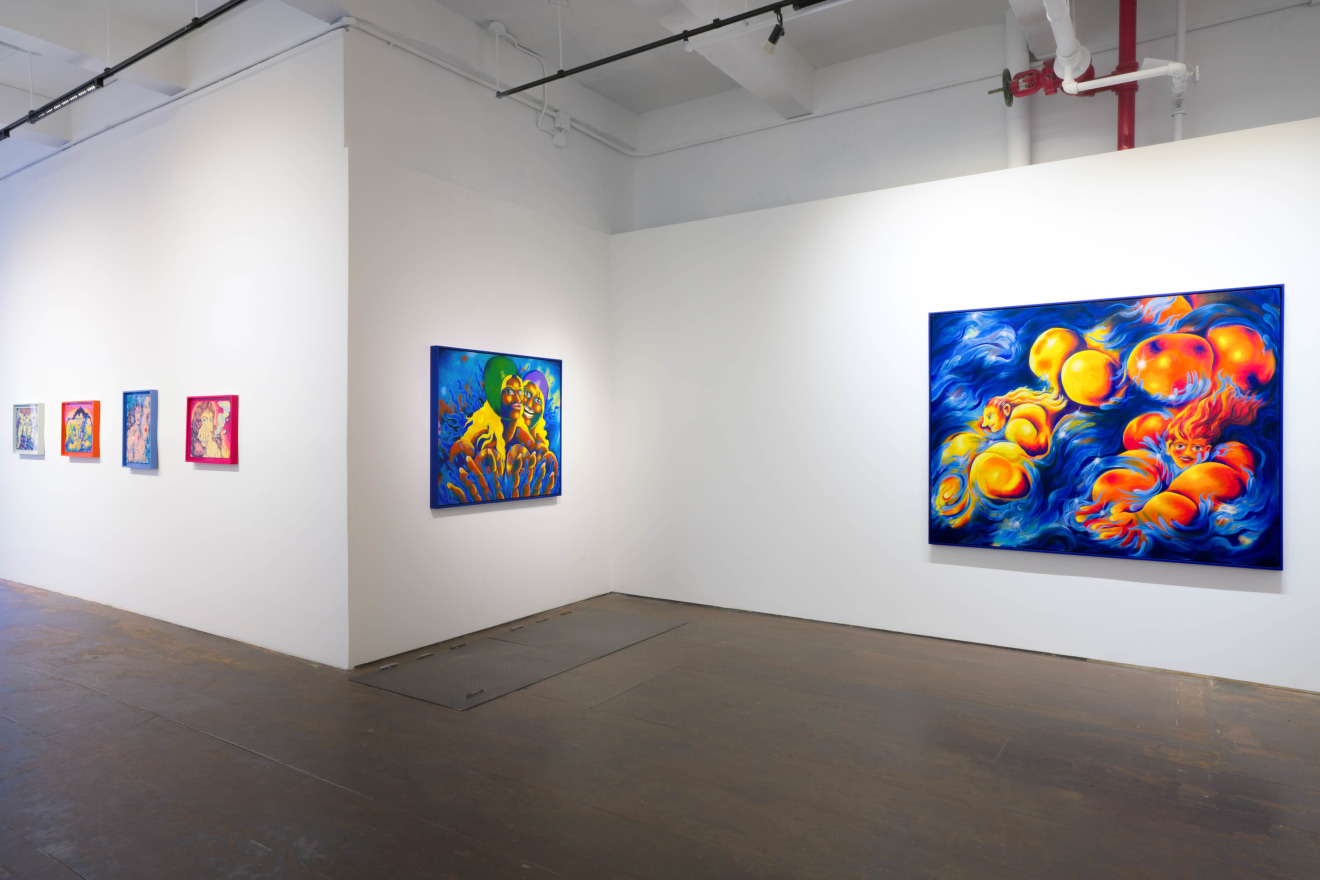 Installation view of Ana Benaroya: Swept Away at Venus Over Manhattan, New York