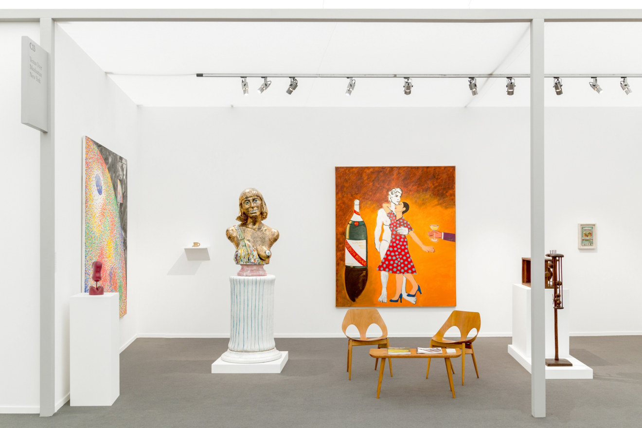 Installation image of Frumkin's Funk, Frieze Masters, London, 2018