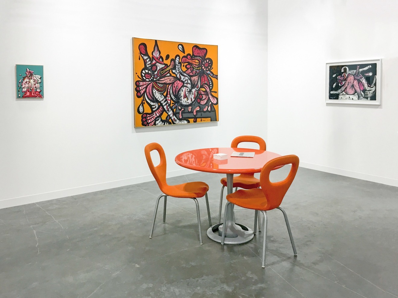 Installation view of Maryan, Art Basel Miami Beach, 2018