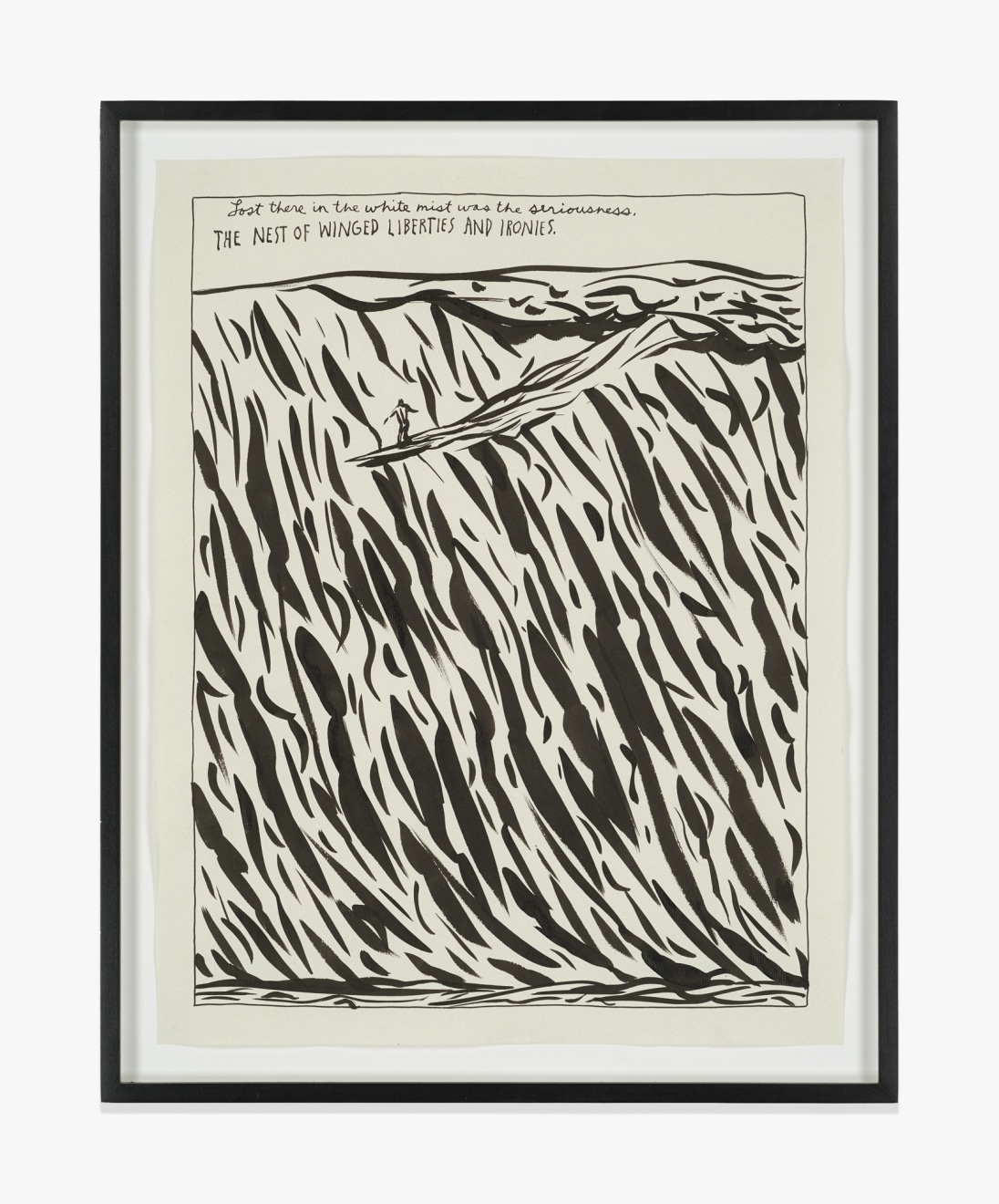 Raymond Pettibon No Title (Lost there in&hellip;)