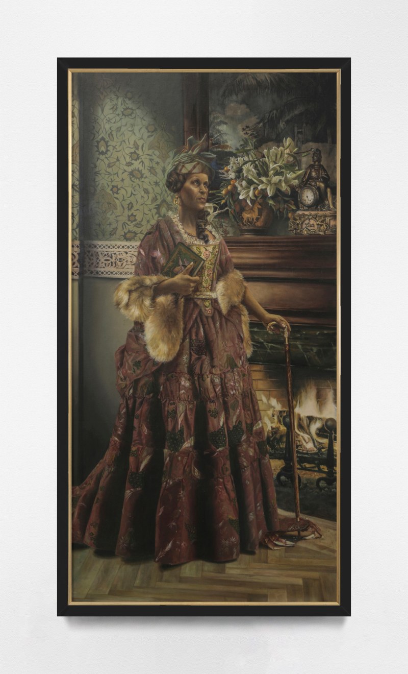 Painting by Elizabeth Colomba titled Winter from 2018