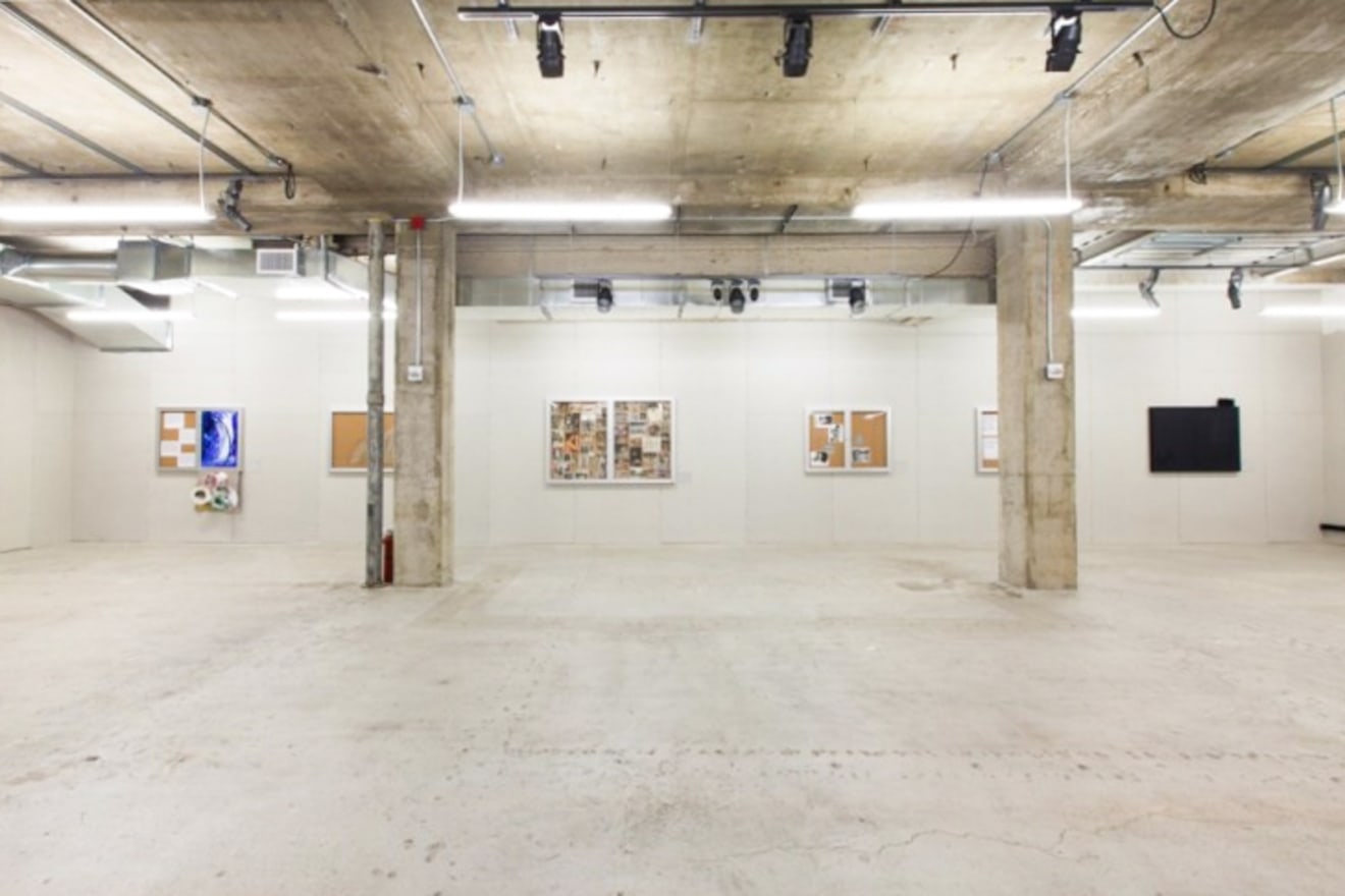 Installation view of Bulletin Boards, Venus Over Manhattan, 2012