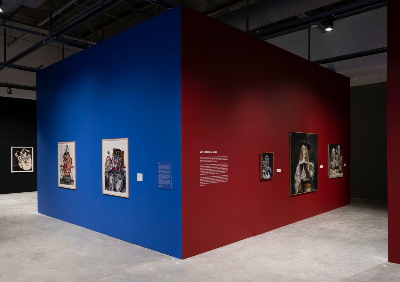 Installation image of the exhibition titled My Name is Maryan curated by Alison M. Gingeras at the Museum of Contemporary Art, North Miami