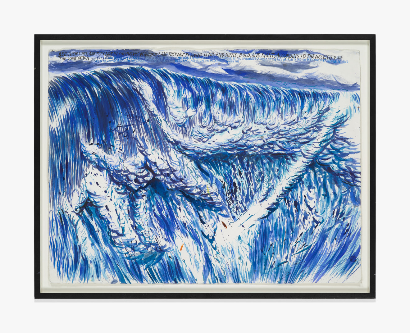 Raymond Pettibon No Title (See these lines&hellip;)