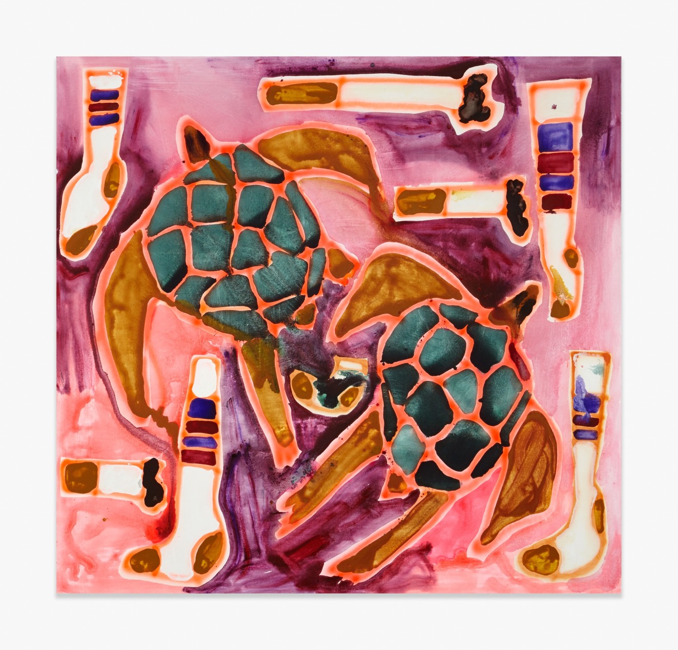 Katherine Bernhardt Turtles and Socks