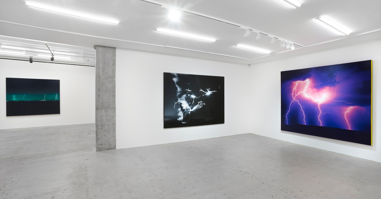 Installation view of Jack Goldstein, New York, Venus Over Manhattan, 2017