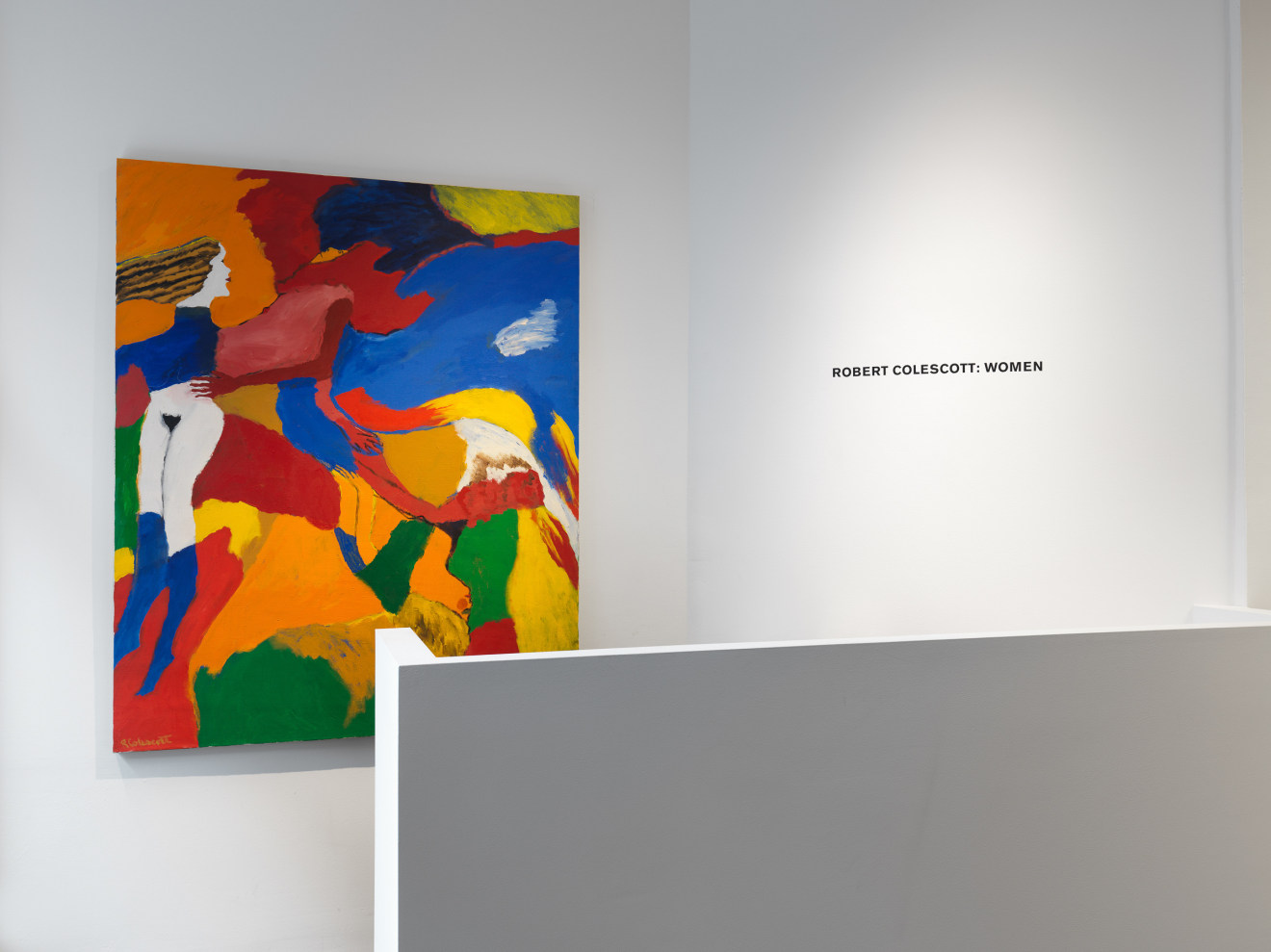 Installation view of Robert Colescott: Women, Venus Over Manhattan, New York, 2022