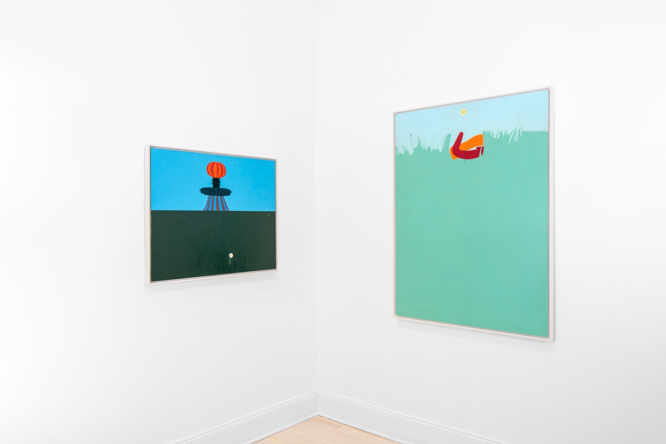 Installation view of Emanuel Proweller Surface Sensible at Venus Over Manhattan New York