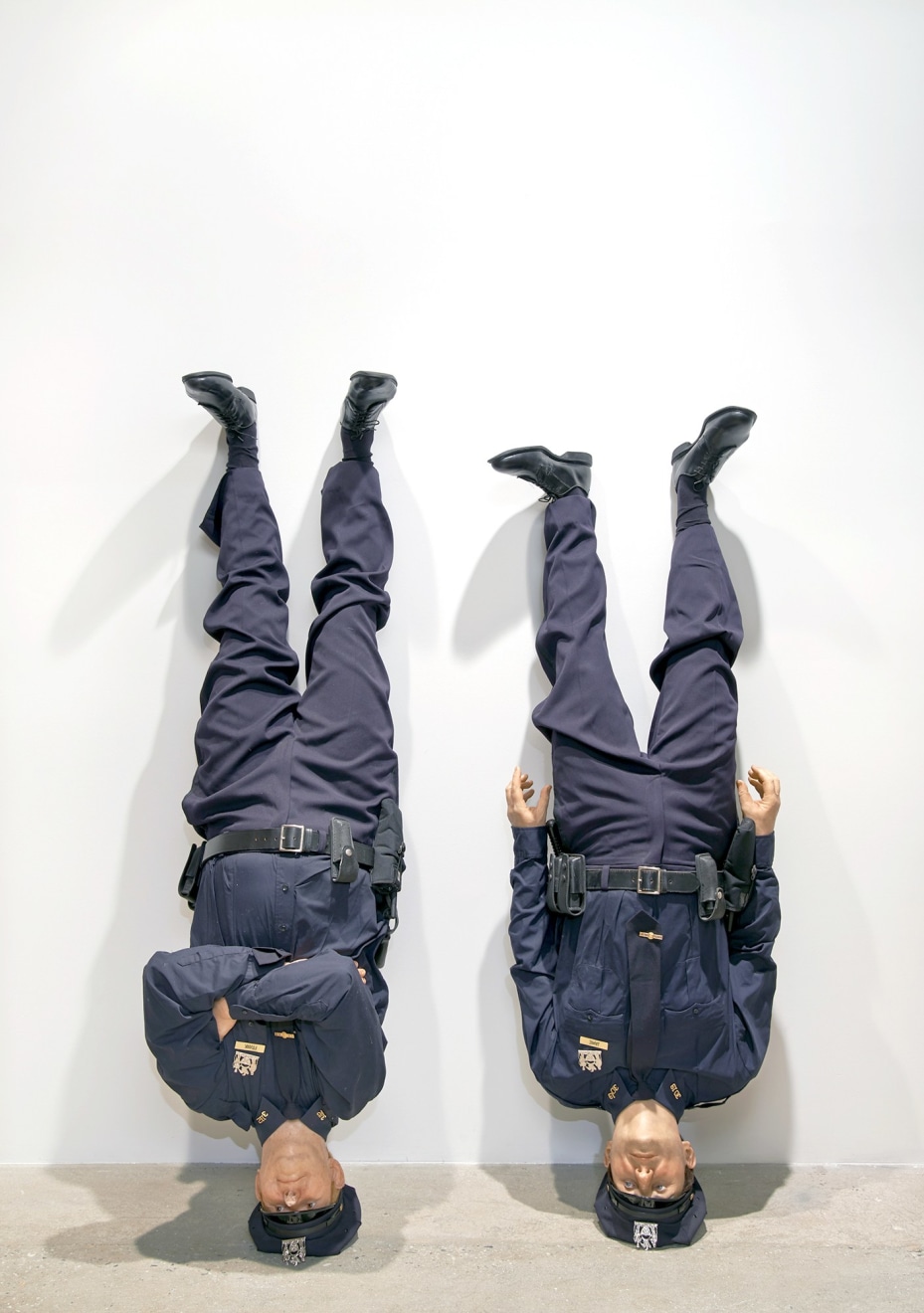 Maurizio Cattelan Frank and Jamie