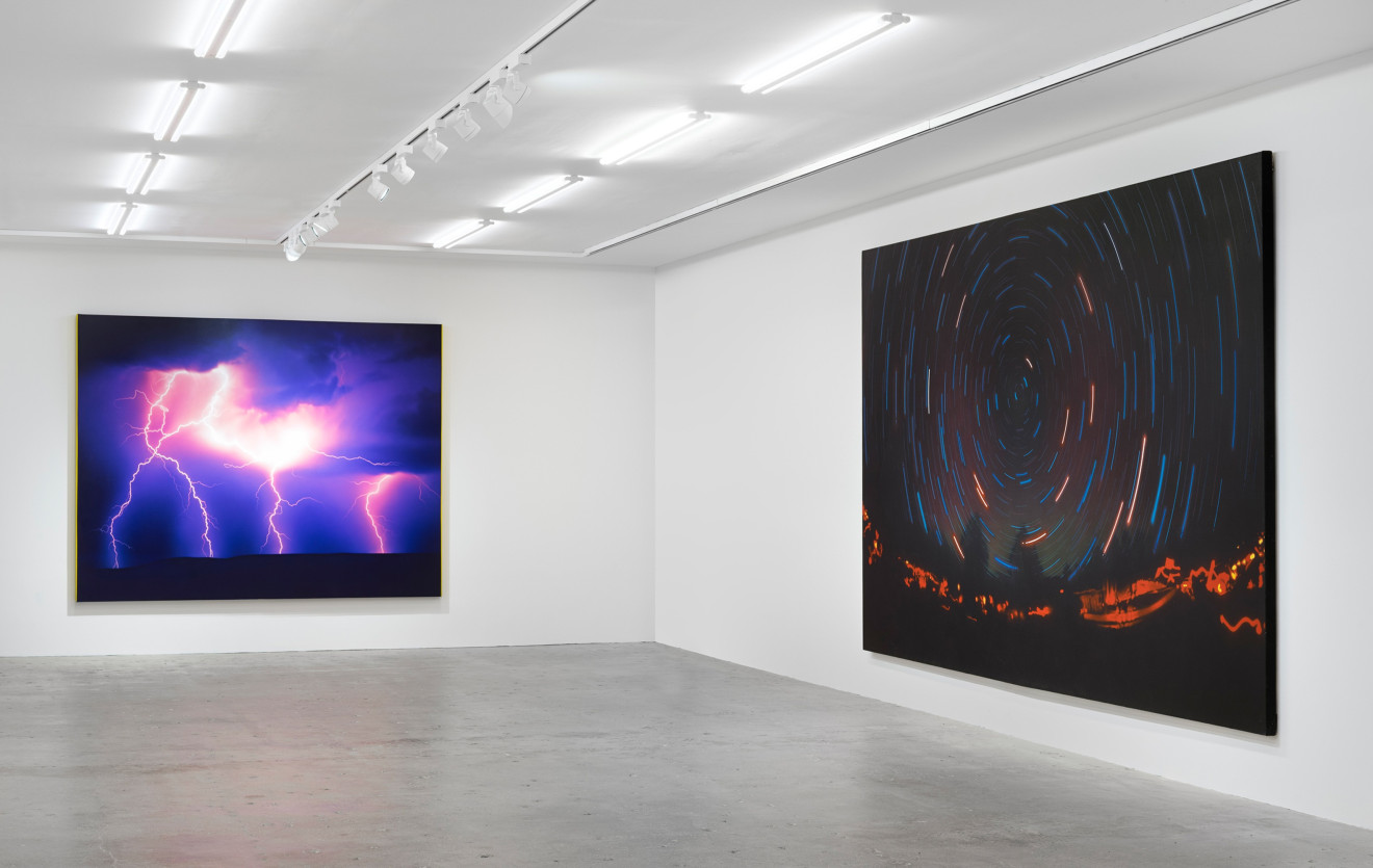 Installation view of Jack Goldstein, New York, Venus Over Manhattan, 2017