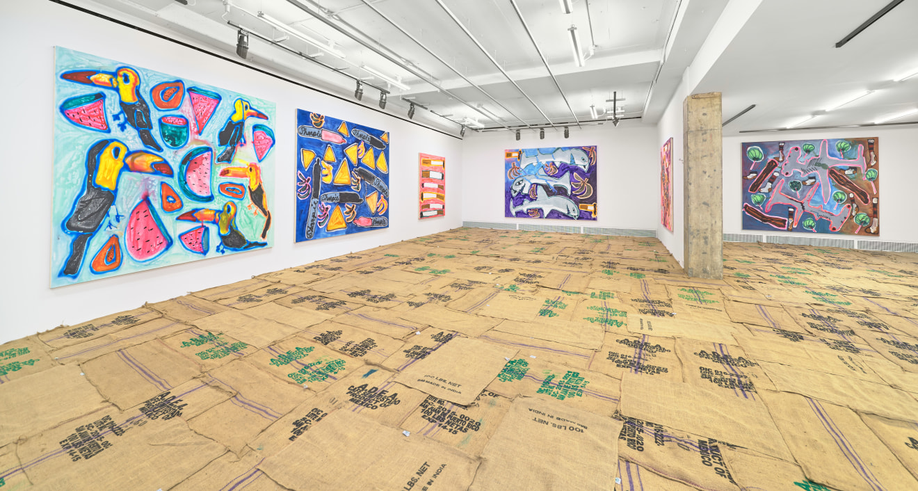 Installation view of Pablo and Efrain, New York, Venus Over Manhattan, 2015