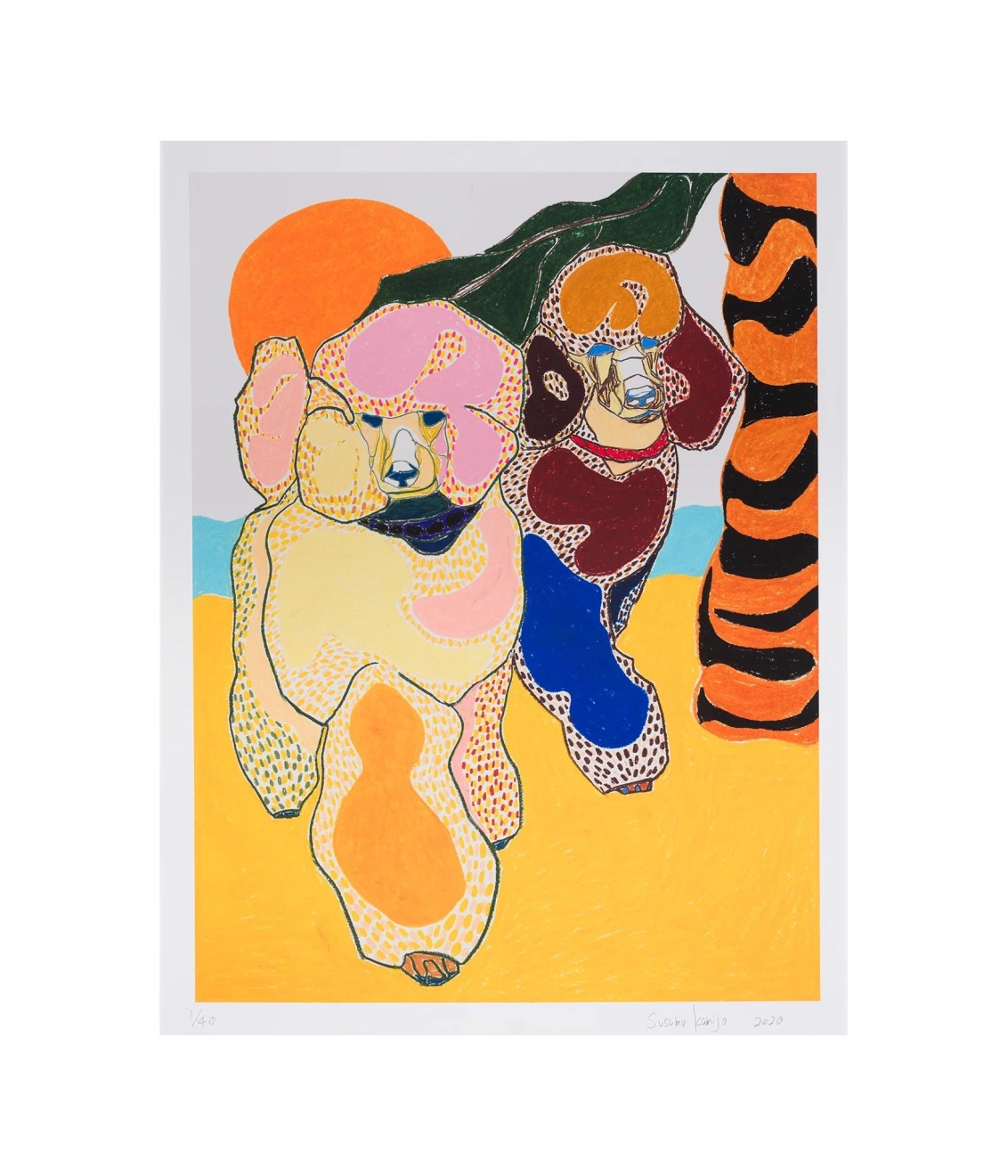 Susumu Kamijo, &quot;The Beach Lovers,&quot; 2020.&nbsp;Archival pigment print; 26 x 20 in (66 x 50.8 cm).&nbsp;