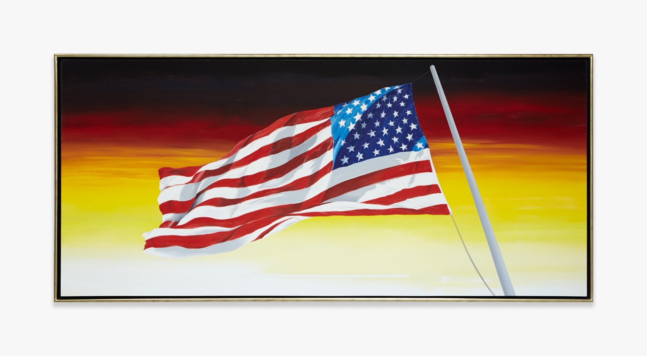 Ed Ruscha Our Flag