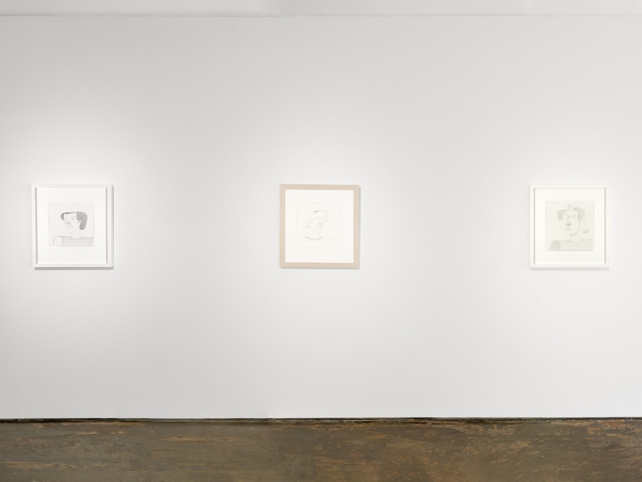 Installation view of &ldquo;Jim Nutt: Portraits&rdquo; at Venus Over Manhattan, New York, 2022