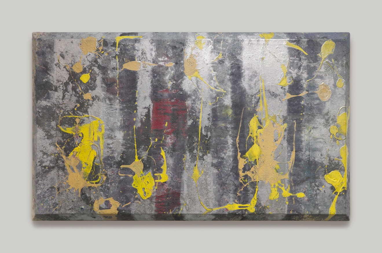 Painting by Sam Gilliam titled A Glistening from 1967