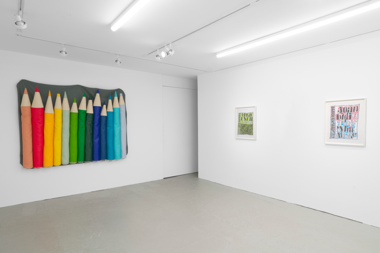 Installation view of &ldquo;Al Freeman: Covers (Drawings 2023-2024),&rdquo; Venus Over Manhattan, New York, 2024