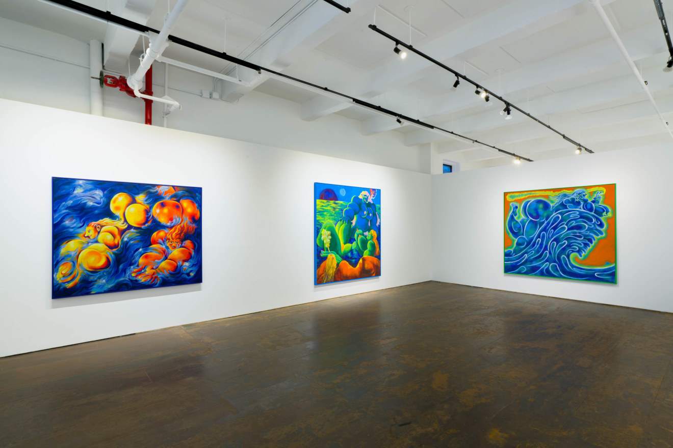 Installation view of Ana Benaroya: Swept Away at Venus Over Manhattan, New York