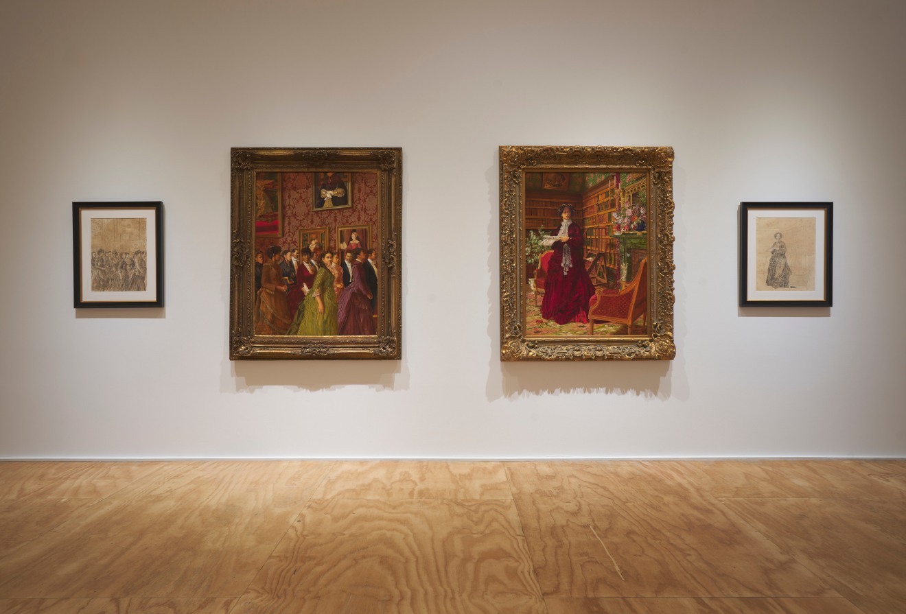 Installation view of &ldquo;Elizabeth Colomba,&rdquo; Venus Over Manhattan, New York, 2025.