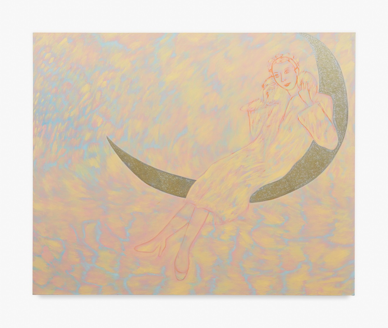 Joan Brown Emergence (Woman on the Moon), 1978