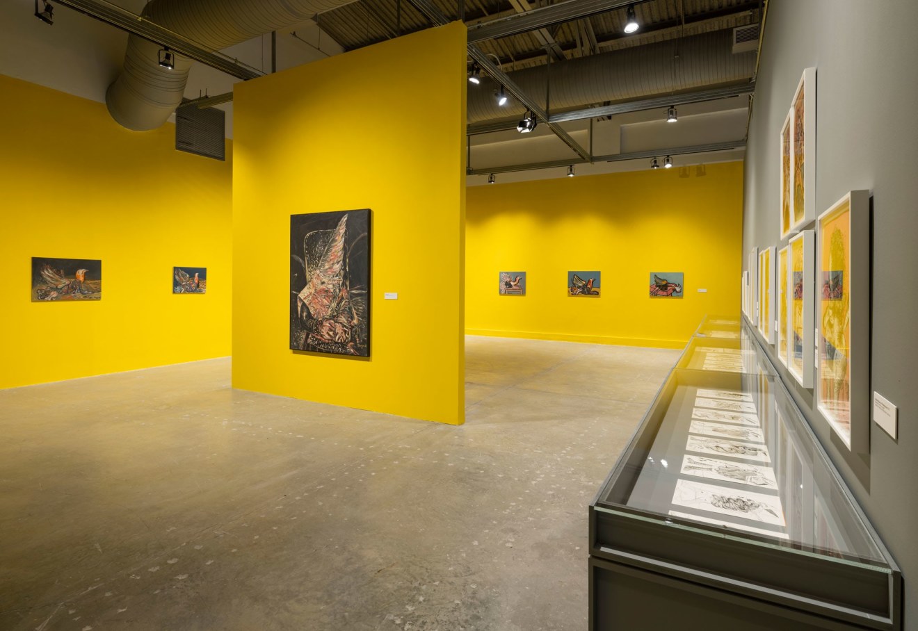 Installation image of the exhibition titled My Name is Maryan curated by Alison M. Gingeras at the Museum of Contemporary Art, North Miami